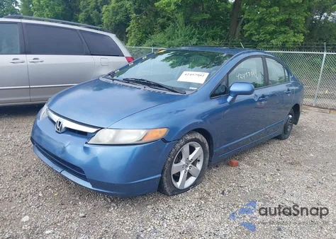 2008 Honda Civic Ex from USA, damaged, VIN 1HGFA16868L004172